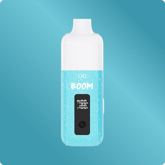 The most Popular LIO BOOM POD VAPE KIT in New Zealand has high-end and elegant appearance design with adjustable output power. It is equipped with large screen with dual display function make LIO BOOM the best pod Vape kit in New Zealand.LIO BOOM Disposable pod has advance mesh coil and deliver upto 10k(10000) puffs.